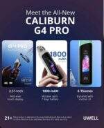 UWELL CALIBURN G4 PRO電子煙註油主機/G4 GPP 倒灌3入1盒：圖片 2