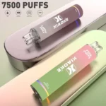 XIAOKE 梟客 7500口一次性電子煙 8ml油倉 650mAh電池 Type-C快充 氣動感應 20種口味 台灣現貨：圖片 2